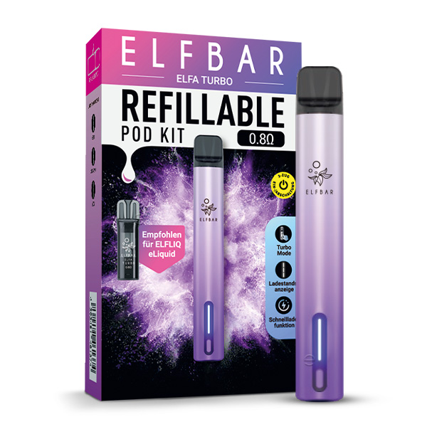 Elfbar ELFA TURBO Refillable Pod Kit 550mAh 2ml