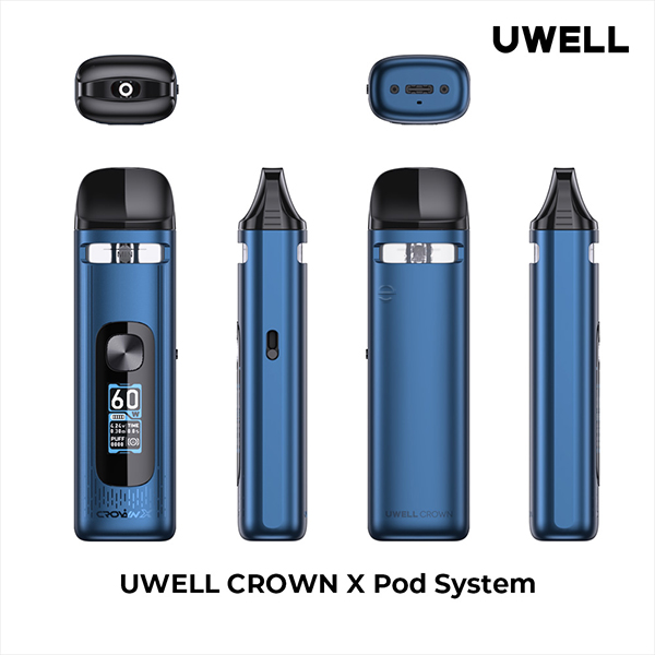 Uwell Crown X Pod Kit 1500 mAh 5,3ml