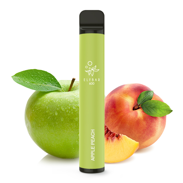 Elfbar 600 Apple Peach Einweg E-Zigarette