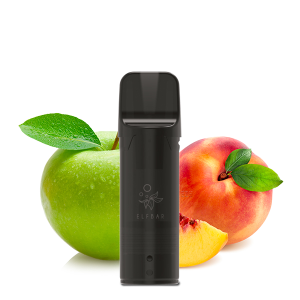 2x Elfbar ELFA CP Prefilled Pod Apple Peach 2ml