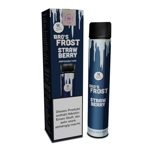 Bro´s Frost Strawberry Einweg E-Zigarette