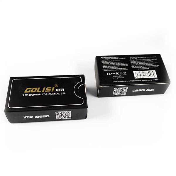 Golisi S30 3000mAh 35A 18650er Akkuzelle