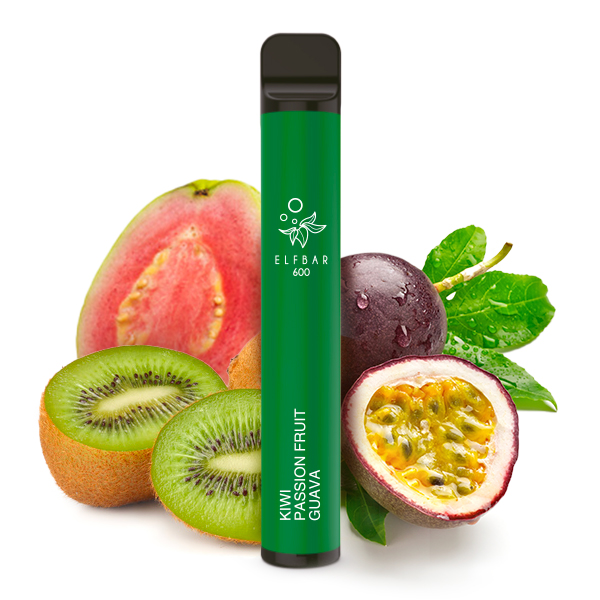 Elfbar 600 Kiwi Passion Fruit Guava Einweg E-Zigarette