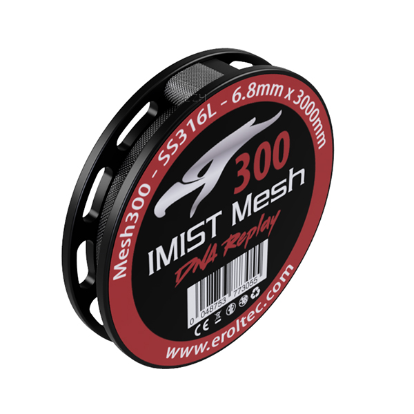 IMIST SS316L Mesh Wire 300 Wickeldraht 3m