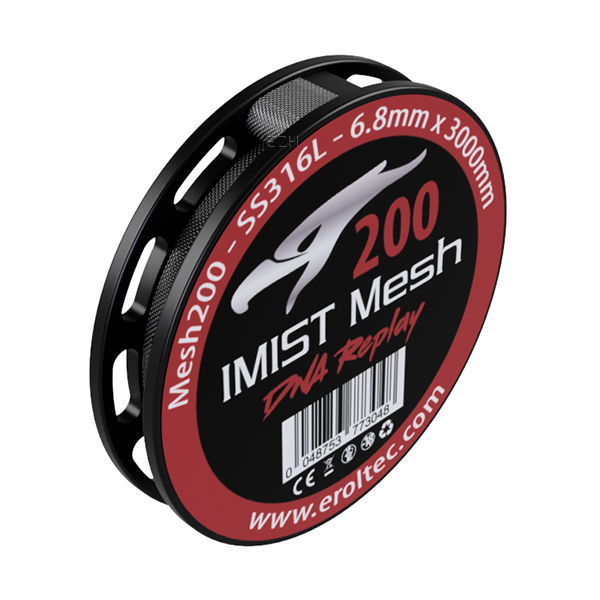 IMIST SS316L Mesh Wire 200 Wickeldraht 3m