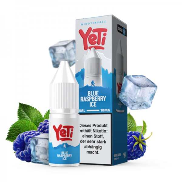 Yeti Summit Blue Raspberry Ice Overdosed Nikotinsalz Liquid 10ml