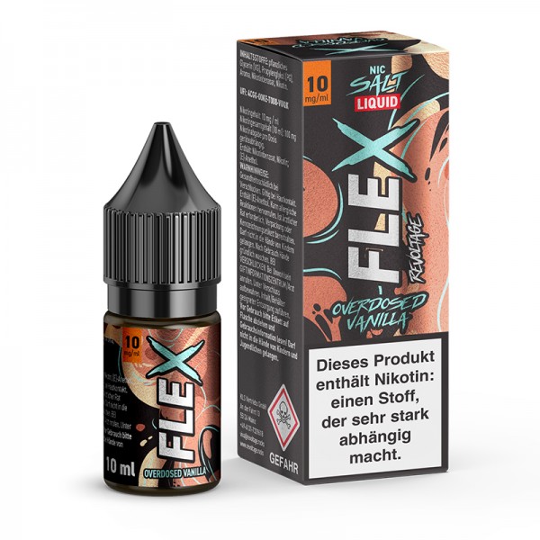 Revoltage Flex Overdosed Vanilla Nikotinsalz Liquid 10ml