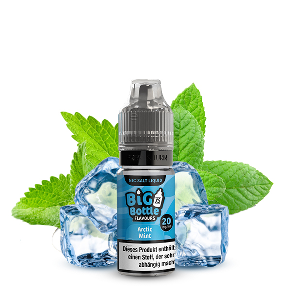 BIG BOTTLE Arctic Mint Nikotinsalz Liquid 10ml