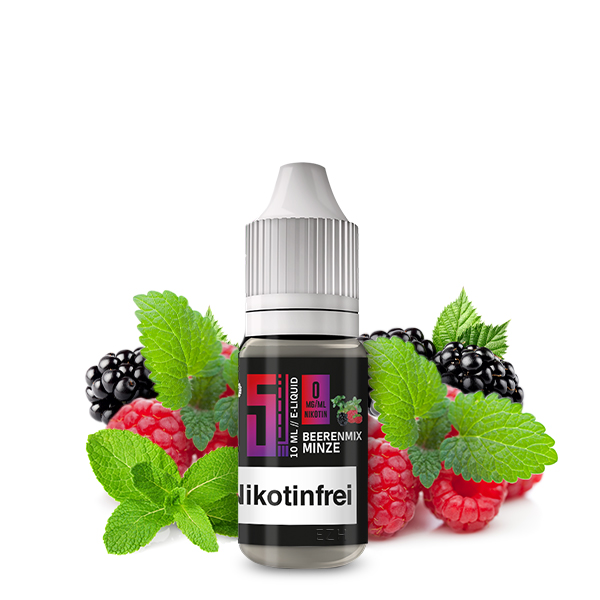 5 EL Beerenmix Minze eLiquid 10ml