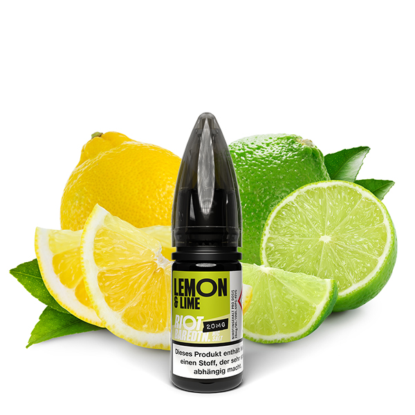 Riot Squad Bar Edition Lemon & Lime Nikotinsalz Liquid 10ml