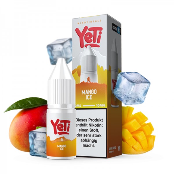 Yeti Summit Mango Ice Overdosed Nikotinsalz Liquid 10ml