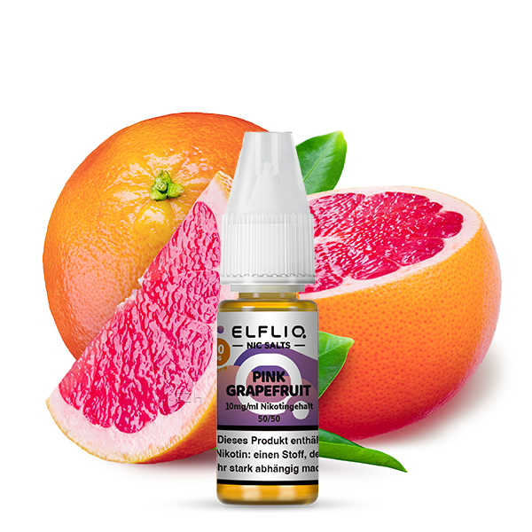 Elfbar Elfliq Pink Grapefruit Nikotinsalz Liquid 10ml