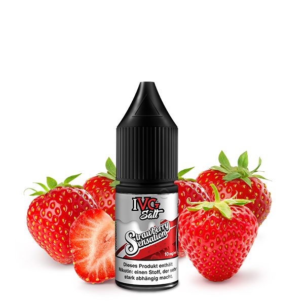 IVG Strawberry Sensation Nikotinsalz Liquid 10ml