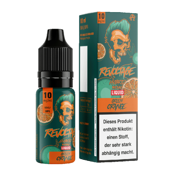 Revoltage Green Orange Nikotinsalz Liquid 10ml