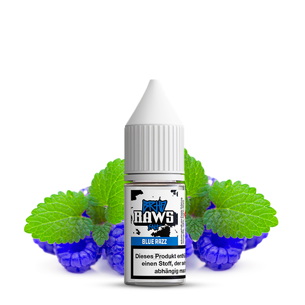 BAREHEAD Raws Blue Razz Nikotinsalz Liquid 10ml