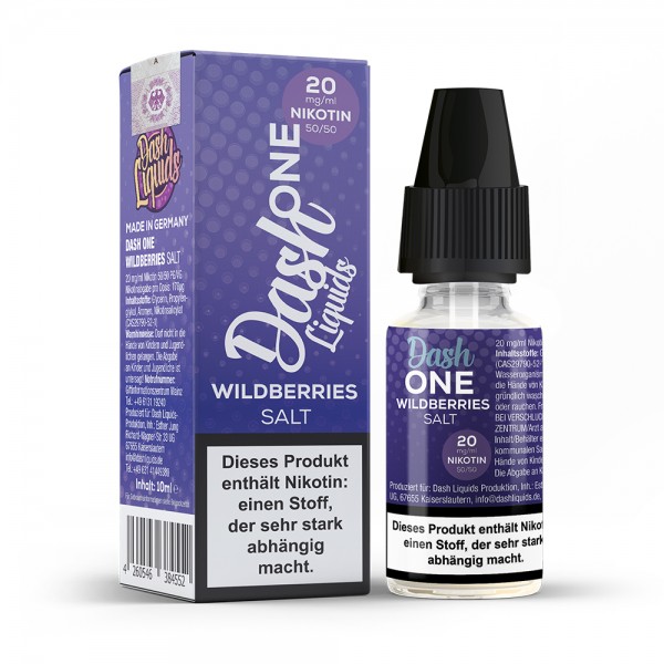 Dash Liquids One Wildberries Nikotinsalz Liquid 10ml