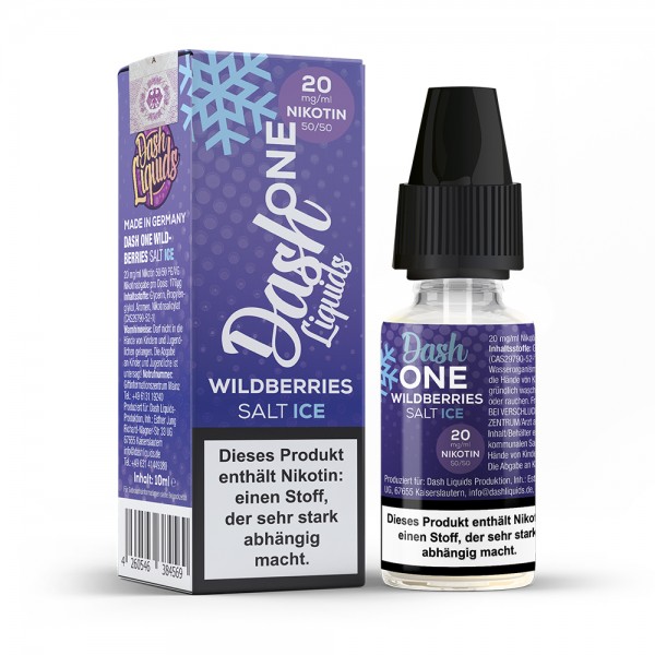 Dash Liquids One Wildberries Ice Nikotinsalz Liquid 10ml