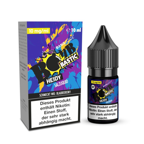 Bang Juice BOMBBASTIC Heidy Nikotinsalz Liquid 10ml