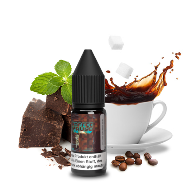 Kaffeepause Robusta Schoko Nikotinsalz Liquid 10ml