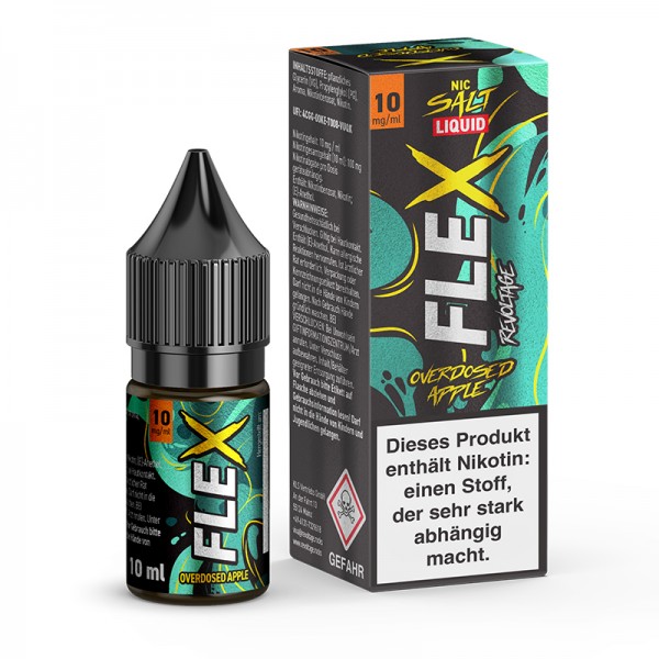 Revoltage Flex Overdosed Apple Nikotinsalz Liquid 10ml