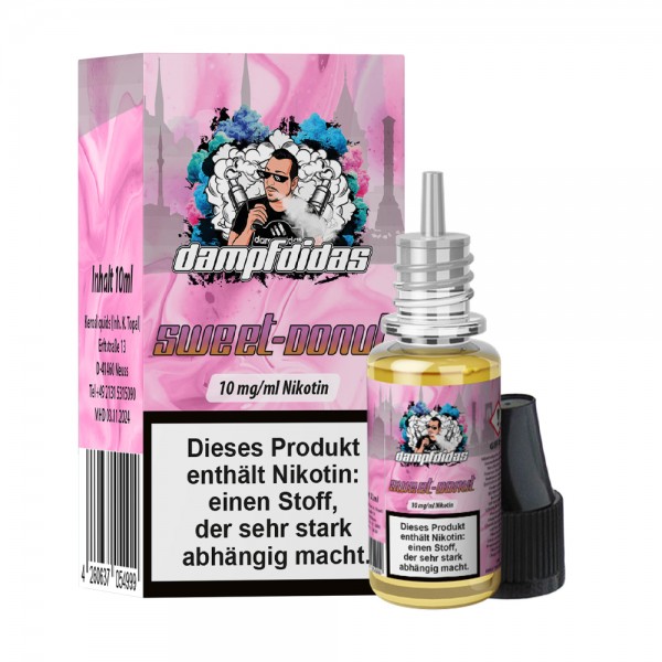 Dampfdidas Sweet Donut Nikotinsalz Liquid 10ml