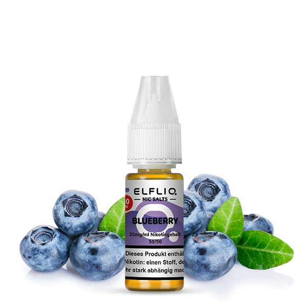 Elfbar Elfliq Blueberry Nikotinsalz Liquid 10ml