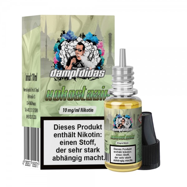 Dampfdidas Kokostazie Nikotinsalz Liquid 10ml