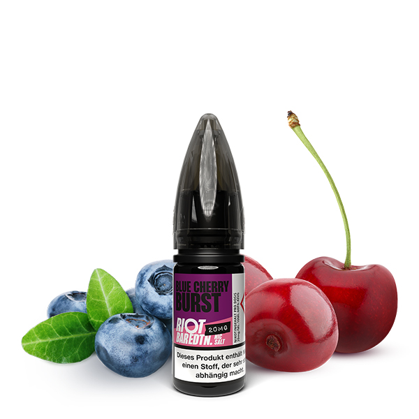 Riot Squad Bar Edition Blue Cherry Burst Nikotinsalz Liquid 10ml