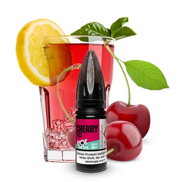 Riot Squad Bar Edition Cherry Fizz Nikotinsalz Liquid 10ml