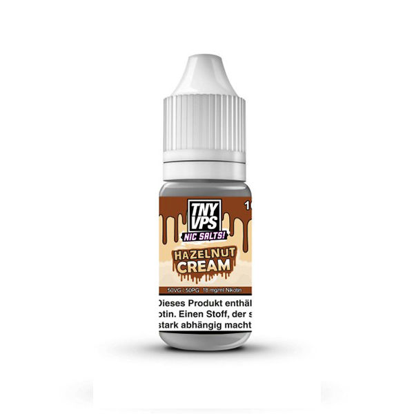 Tony Vapes Hazelnut Cream Nikotinsalz Liquid 10ml