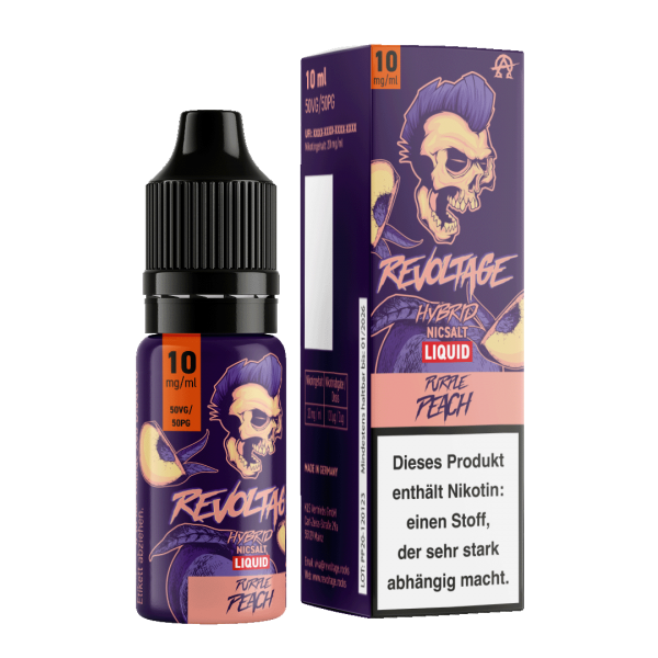 Revoltage Purple Peach Nikotinsalz Liquid 10ml