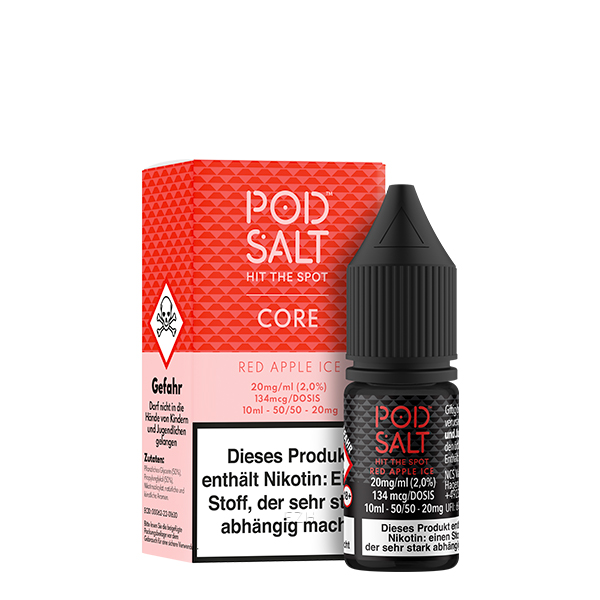 Pod Salt Core Red Apple Ice Nikotinsalz Liquid 10ml