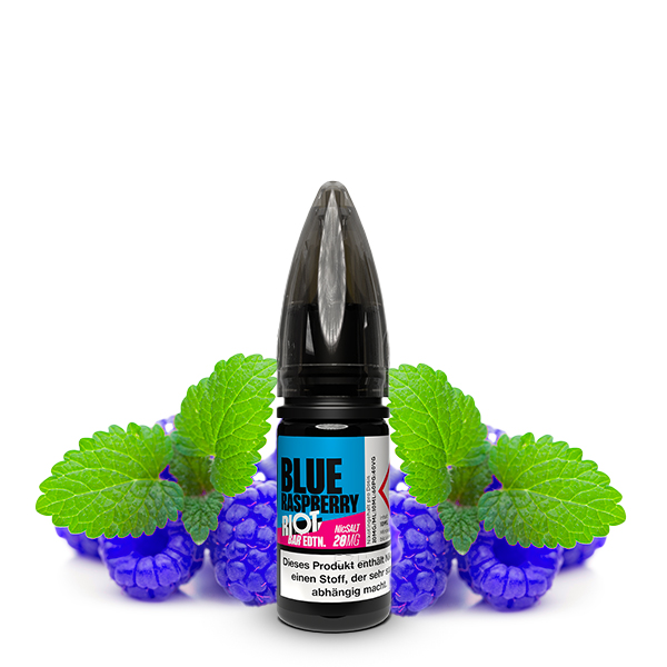 Riot Squad Bar Edition Blue Raspberry Nikotinsalz Liquid 10ml