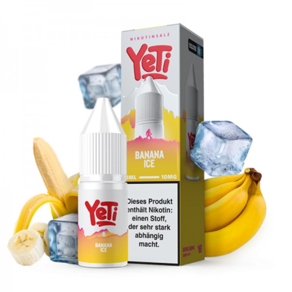 Yeti Summit Banana Ice Overdosed Nikotinsalz Liquid 10ml