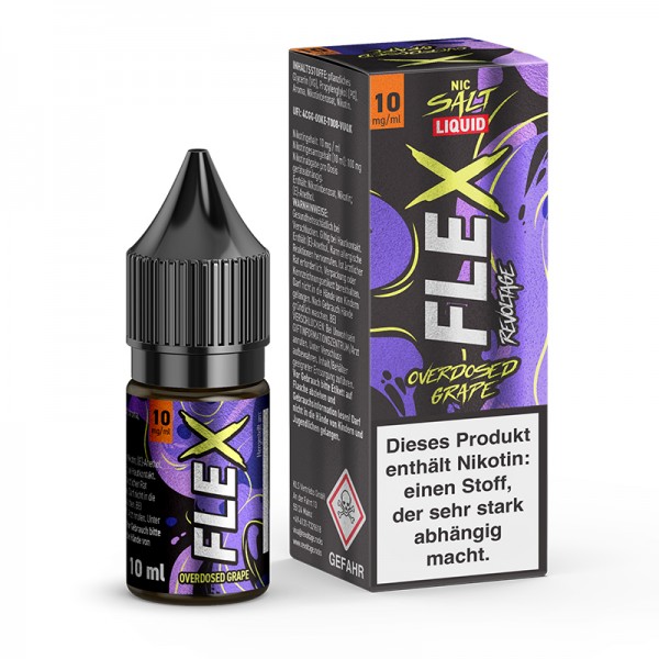 Revoltage Flex Overdosed Grape Nikotinsalz Liquid 10ml