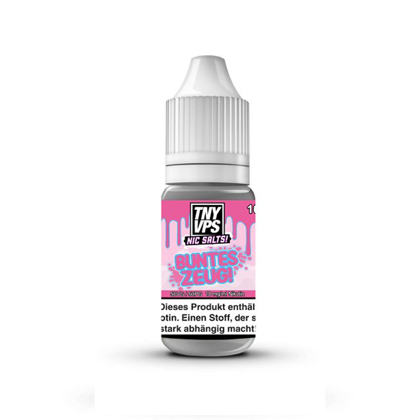 Tony Vapes Buntes Zeug! Nikotinsalz Liquid 10ml