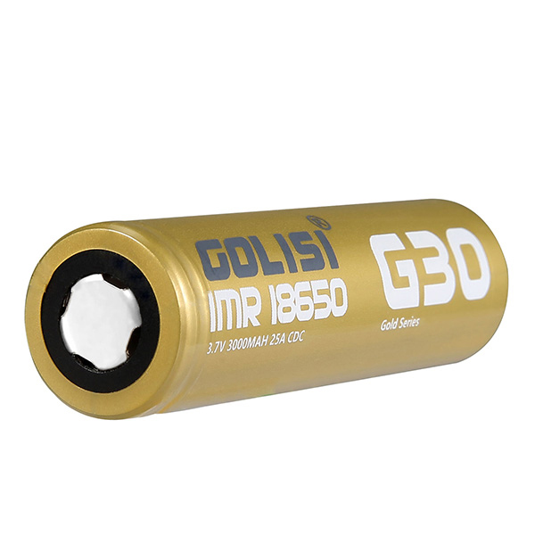 Golisi G30 3000mAh 25A 18650er Akkuzelle