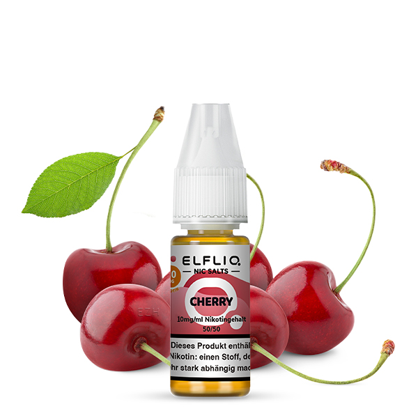 Elfbar Elfliq Cherry Nikotinsalz Liquid 10ml