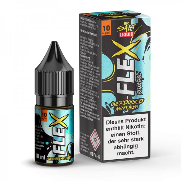 Revoltage Flex Overdosed Mint Gum Nikotinsalz Liquid 10ml