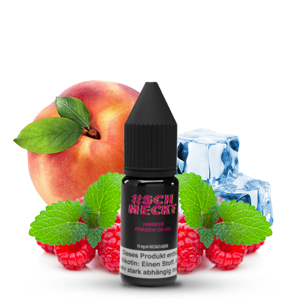 #SCHMECKT Himbeer Pfirsich on Ice Nikotinsalz Liquid 10ml