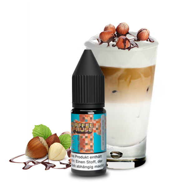 Kaffeepause Hazellatte Nikotinsalz Liquid 10ml