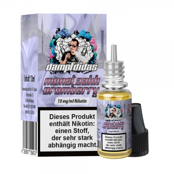 Dampfdidas Monstaahh Bromberry Nikotinsalz Liquid 10ml