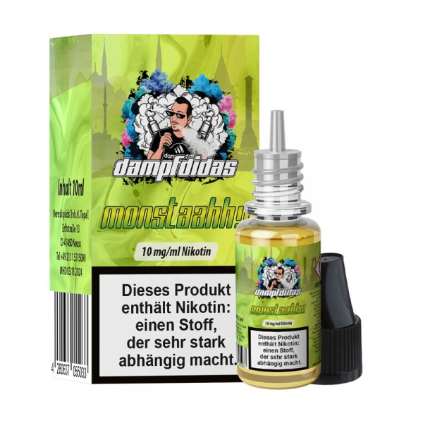 Dampfdidas Monstaahh Nikotinsalz Liquid 10ml