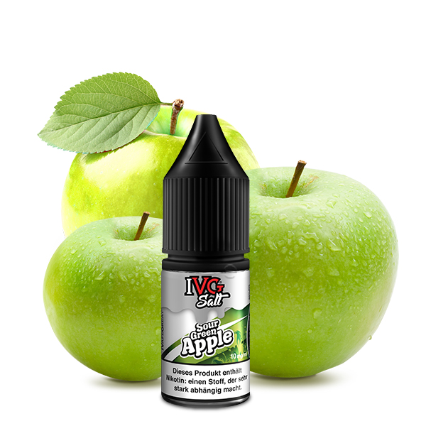 IVG Sour Green Apple Nikotinsalz Liquid 10ml