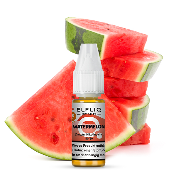 Elfbar Elfliq Watermelon Nikotinsalz Liquid 10ml