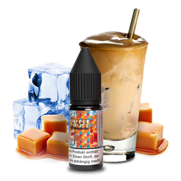 Kaffeepause Karamell Frappe Ice Nikotinsalz Liquid 10ml