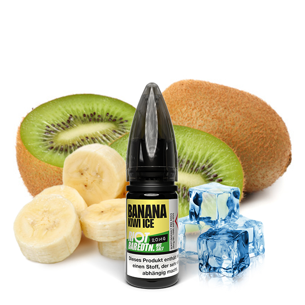 Riot Squad Bar Edition Banana Kiwi Ice Nikotinsalz Liquid 10ml