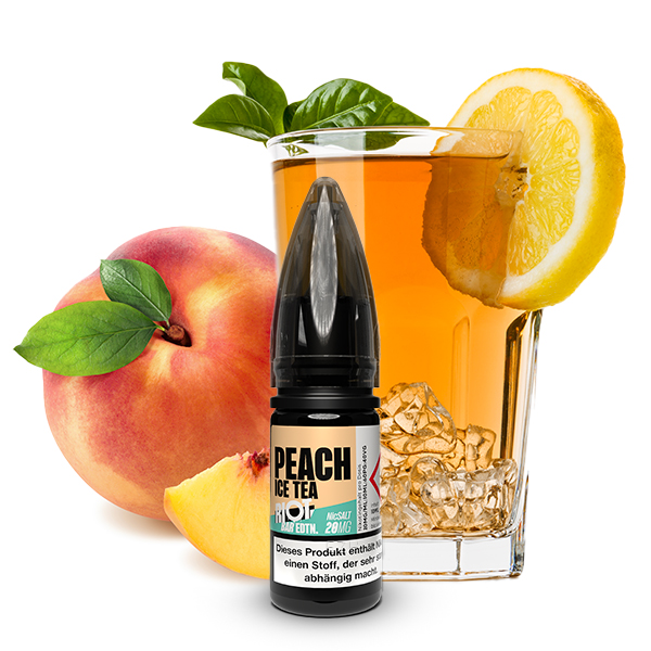 Riot Squad Bar Edition Peach Ice Tea Nikotinsalz Liquid 10ml