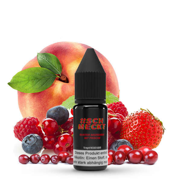 #SCHMECKT Bunter Beerenmix mit Frische Nikotinsalz Liquid 10ml