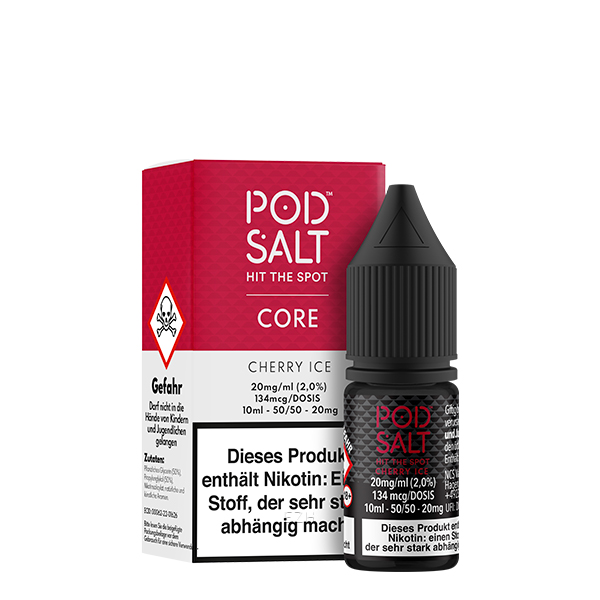 Pod Salt Core Cherry Ice Nikotinsalz Liquid 10ml